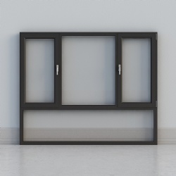 AS2047 Australia Double Glazed Metal Aluminium Windows and Doors Tempered Glass Fixed Casement Window